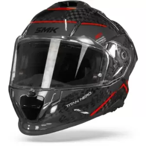 Image of SMK Titan Carbon Nero Red Grey M