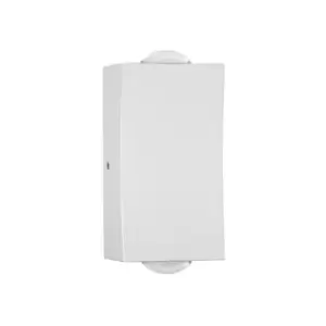 Image of Chula 2 Light Outdoor Up Down Wall Lamp White Aluminium LED 2x2W 400Lm 3000K 500mA IP54 - Merano