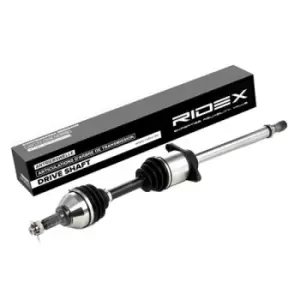 Image of RIDEX Drive shaft RENAULT,NISSAN 13D0132 391001189R,391002053R,39100JD74B CV axle,Half shaft,Driveshaft,Axle shaft,CV shaft,Drive axle 39100JY04B
