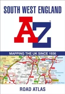 Image of South West England A-Z Road Atlas