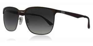 image of Ray-Ban RB3569 Sunglasses Brown 121/11 59mm