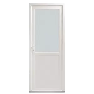 Image of Wickes Tamar Pre-hung Upvc Door 2085 x 920mm Left Hand Hung
