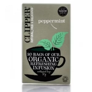 Image of Clipper Organic Peppermint Infusion 20 bags