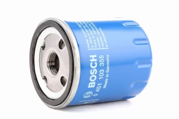 Image of Bosch Oil Filter CITROEN,PEUGEOT,SUZUKI 0 451 103 355 96818899,1109AL,1109R1 1109T0,1109T1,1109X1,1109X2,96371434,9637143480,E149102,8456183480