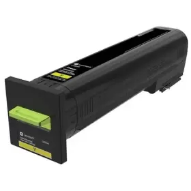 image of Lexmark 72K0X40 Yellow Laser Toner Ink Cartridge