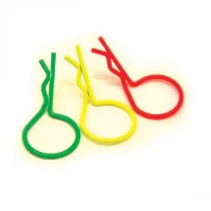 Image of Fastrax Flourescent Green Large Clips