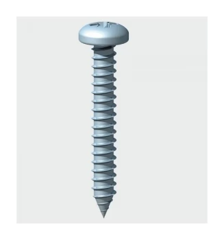 image of 08112CPAZ Self Tapping Screw PZ2 Pan Head BZP 8 x 1.1/2' Box of 1,000 - Timco