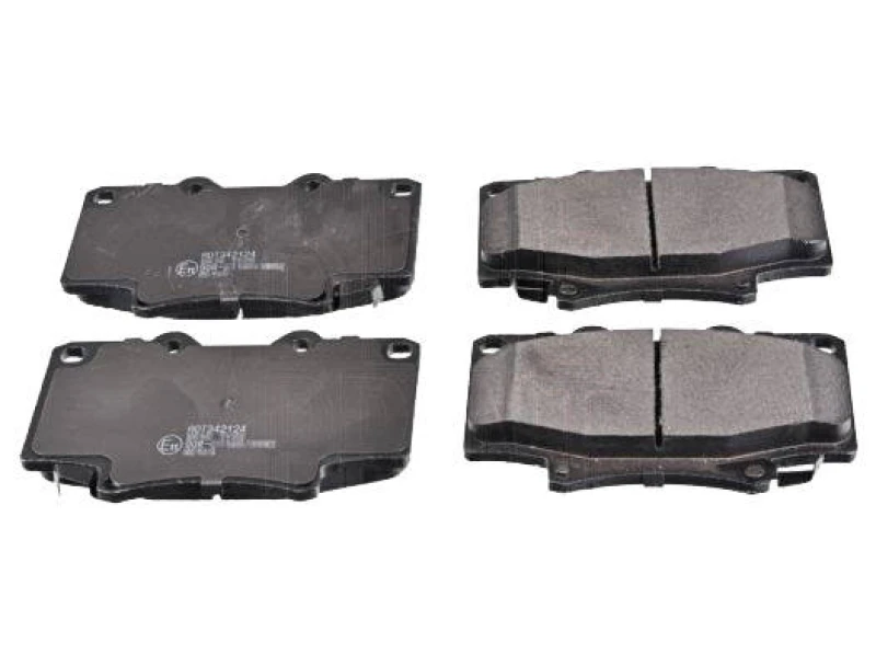 Image of Blue PRINT ADT342124 Brake pad set Front Axle, with acoustic wear warning Brake Pad Set,disc brake (402)