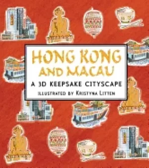 Image of hong kong and macau a 3D keepsake cityscape