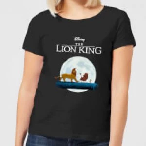 Image of Disney Lion King Hakuna Matata Walk Womens T-Shirt - Black