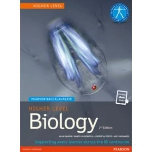 Image of Pearson Baccalaureate Biology Higher Level 2nd edition print and ebook bundle for the IB Diploma