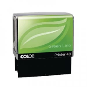 Colop Printer 40 Green Line Privacy Stamp C144841ID