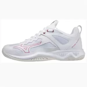 Image of Mizuno Ghost Shadow Netball Trainers - White