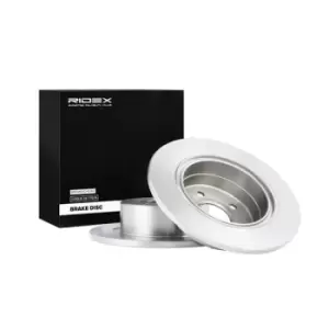 Image of RIDEX Brake disc Solid 82B0738 Brake rotor,Brake discs OPEL,VAUXHALL,Omega B Limousine (V94),Omega B Caravan (V94),Omega (B) Limousine (V94)