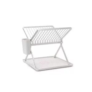 image of Brabantia Foldable Dish Rack - Light Grey