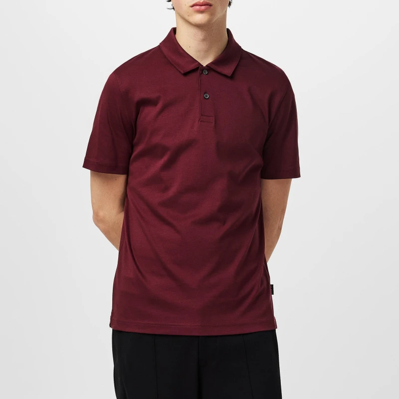 Image of Ted Baker Zeiter Polo Shirt - Red Red 2XL