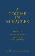 Image of course in miracles a the text the workbook the manual for teachers