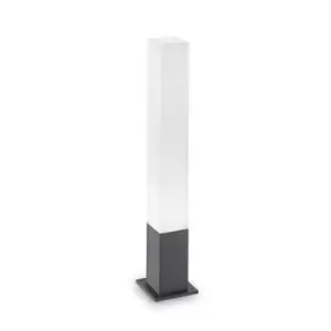 Image of Edo Square Outdoor Bollard Anthracite IP44