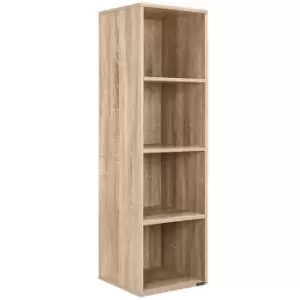 Image of Bookshelf Skylar Sonoma Oak 30x30x106cm