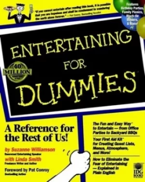 Image of Entertaining for dummies by Suzanne Williamson