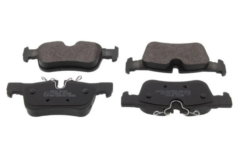 Image of Brake pad set MAPCO 6640