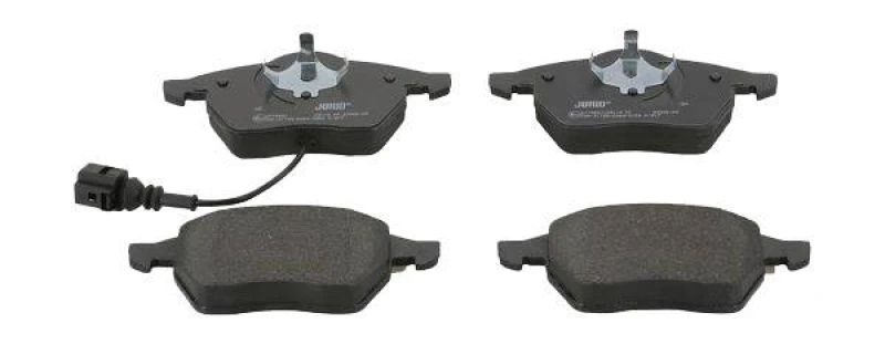 Image of JURID 571984J Brake pad set incl. wear warning contact, without accessories Brake Pad Set,disc brake (402)