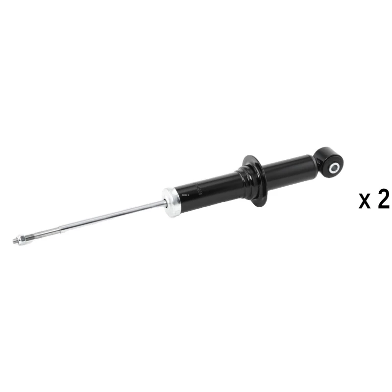 Image of RIDEX 854S20456 Shock absorber Rear Axle both sides, Gas Pressure, Twin-Tube Shock Absorber (854)