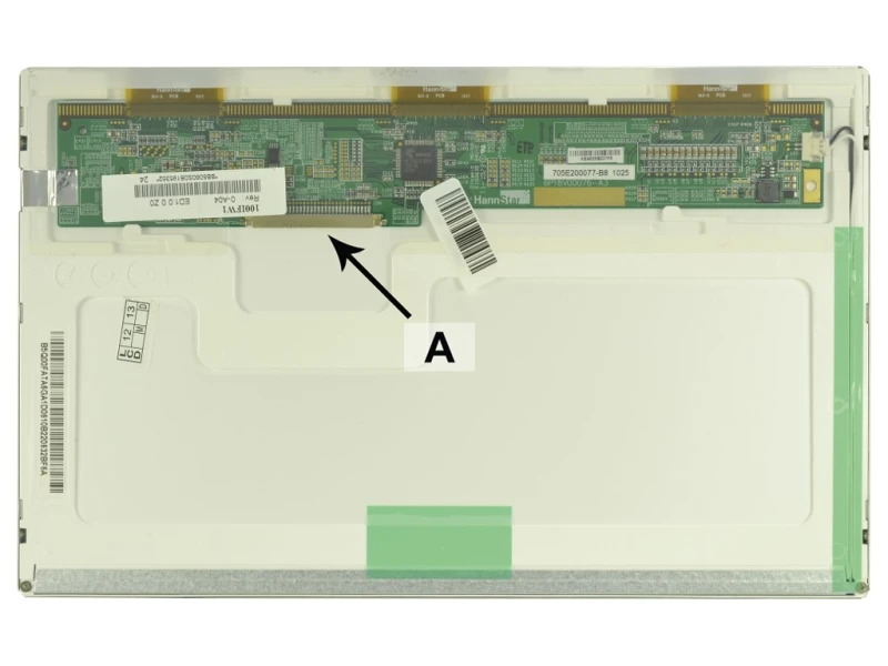 Image of 2-Power 10.2 WSVGA 1024x600 LED Matte Screen