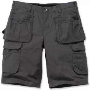 Image of Carhartt Steel Multipocket Shorts, grey, Size 30, grey, Size 30
