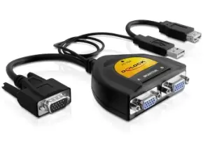 Image of DeLOCK 61968 video splitter VGA 2x VGA