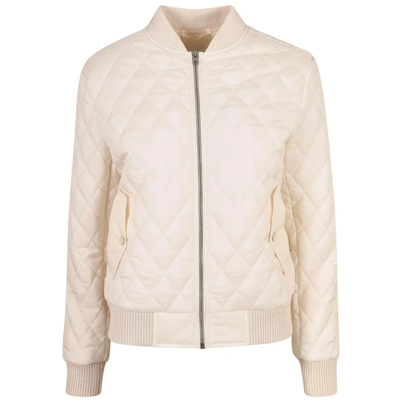 Image of Urban Classics Puffer jacket Urban Classics Blanc Female L