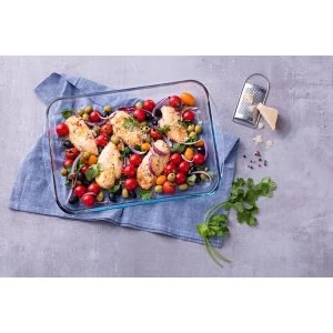 Image of Pyrex Rectangular Roaster Set 2 Piece