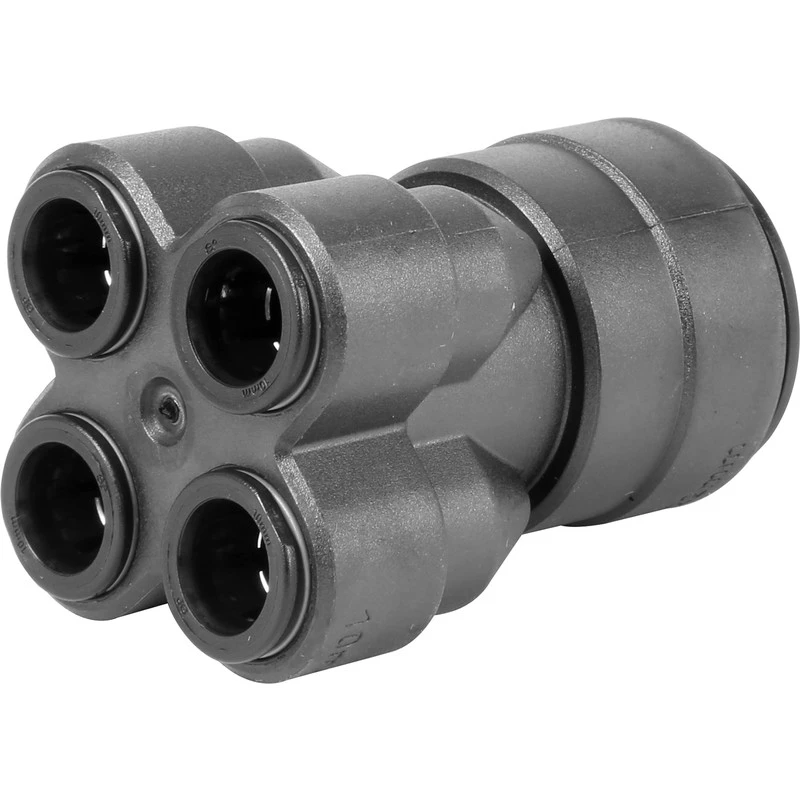 Image of JG Speedfit John Guest Speedfit 4 Way Manifold 22 X 10mm