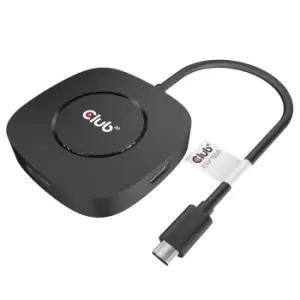 image of CLUB3D USB Type C 3.2 Gen 1 Multi Stream Transport (MST)Hub...