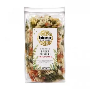 Image of Biona Spelt Fusilli Tricolore 250g