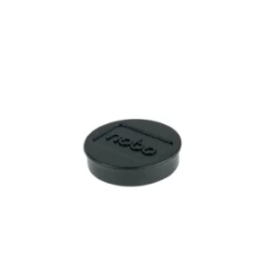 Image of Magnetic Whiteboard Magnets 10 Pack 32MM Coloured Magnets Black