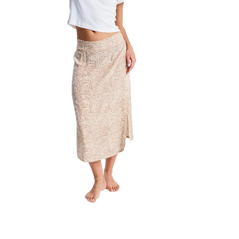 Image of Roxy Womens skirt Roxy Sense Of Secret Beige Female XS