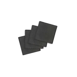 Image of Denby Rough Edge Slate Coasters Set of 4