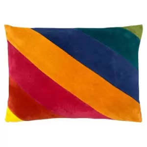 Image of Della Striped Cushion Jewels