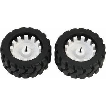 1090 Wheels 42x19mm (Pair) - Pololu