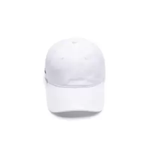 image of Lacoste Gabadine Adjustable Cap - White