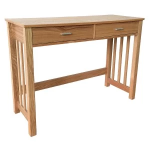Image of Charles Bentley Ashton Console Table with Drawers - Natural