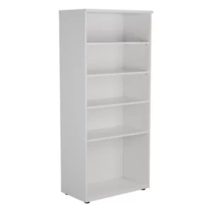 image of 1800 Wooden Bookcase (450MM Deep) White