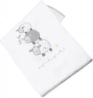 image of East Coast Counting Sheep 3 Piece Bedding Set, One Colour