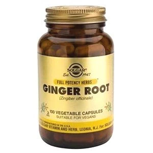 Image of Solgar FP Ginger Root Vegetable Capsules 100 Vegicaps
