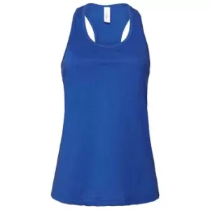Image of Bella + Canvas Womens/Ladies Racerback Tank Top (L) (True Royal)