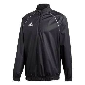 image of adidas Core 18 Windbreaker Mens - Black / White