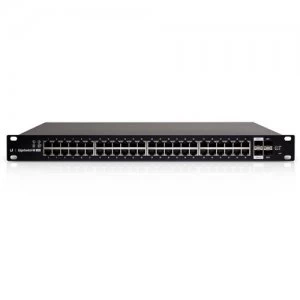 Image of Ubiquiti Networks ES-48-500W network switch Managed L2/L3 Gigabit Ethernet (10/100/1000) Black 1U Power over Ethernet (PoE)