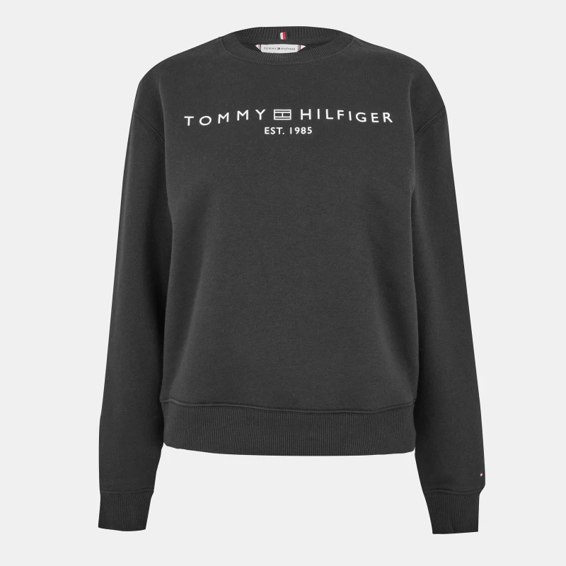 Image of Tommy Hilfiger Pullover sweatshirt Black female 10 (S)