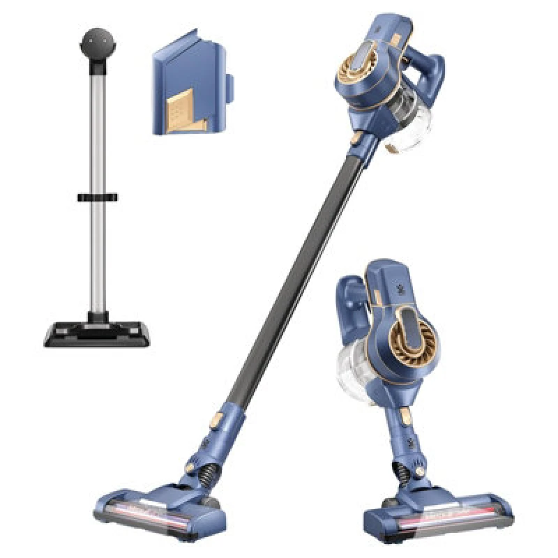 Image of Avalla D-3 Cordless Vacuum Cleaner, 150W Power + Stand Bundle: Extra Battery Pack, 1 X Floor Stand
